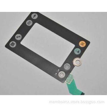 0.05mm-1.0mm Metal Dome Membrane Switch with Silk - screen